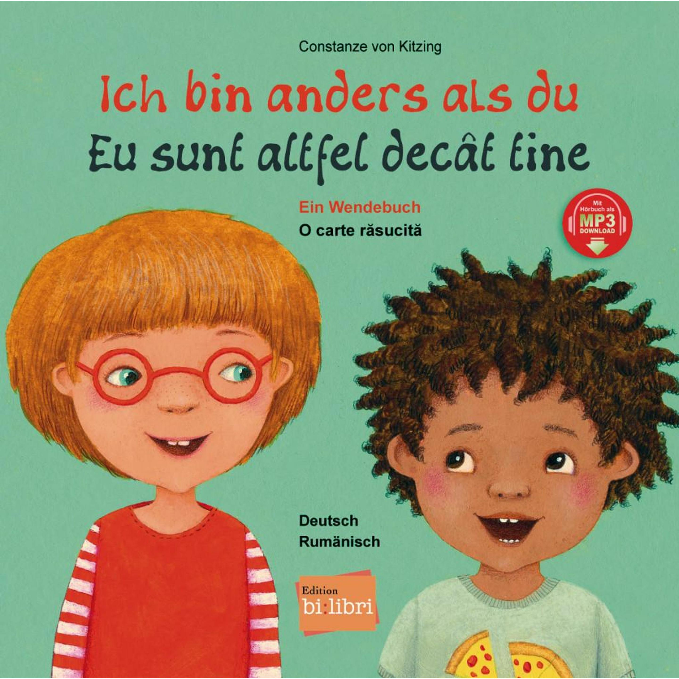 Ich bin anders als du / Ich bin wie du, Kinderbücher von Constanze von Kitzing