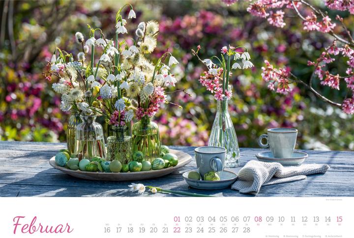 Image du produit Zauberhafte Landgärten Kalender 2026 (45 x 33 cm, Allemand)