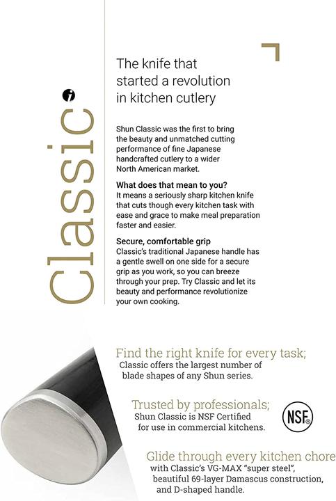 Actual product image Kai Shun Santoku (14 cm)