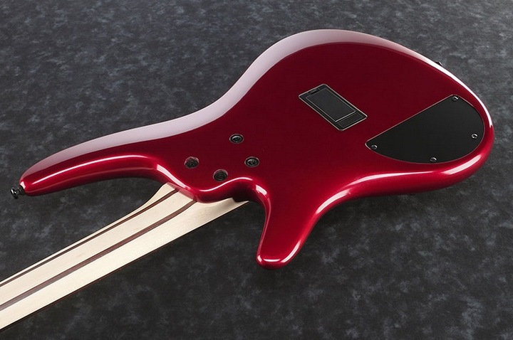 Actual product image Ibanez basgitaar SR300EBCA Candy Apple (Electric bass, Maple, mahogany)