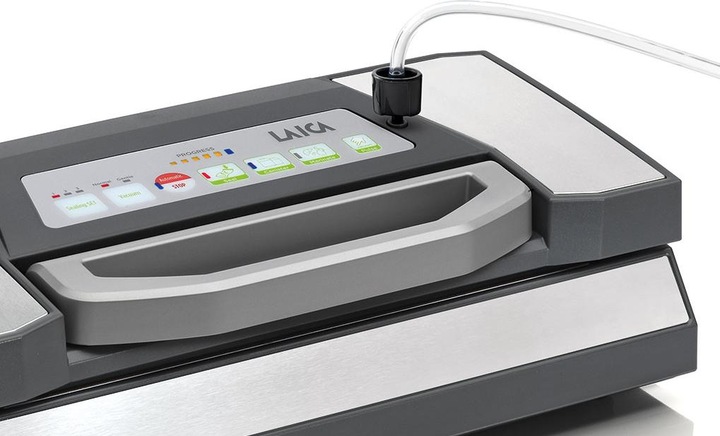 Actual product image Laica VACUUM MACHINE VT3225 18L/MIN. BLACK AND SILVER
