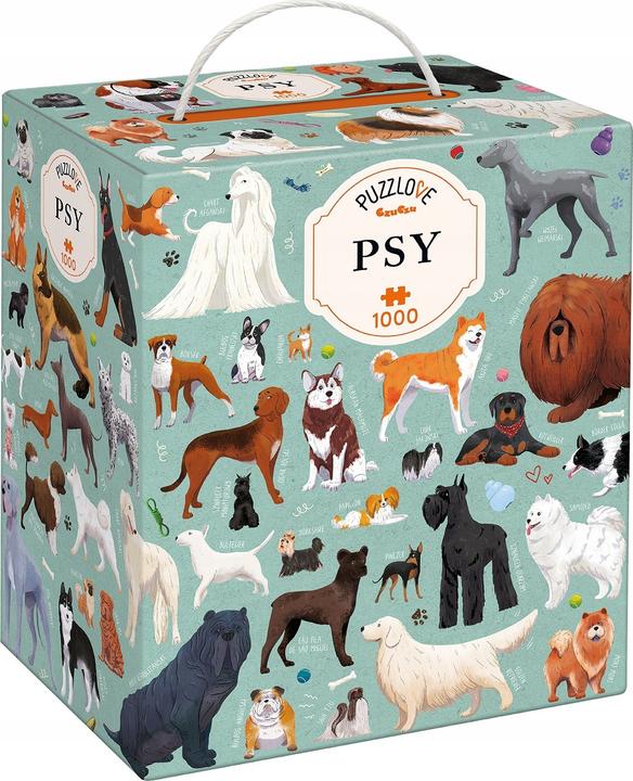 Productafbeelding Czuczu Puzzel Puzzlove Honden 1000 stukjes (1000 onderdelen)
