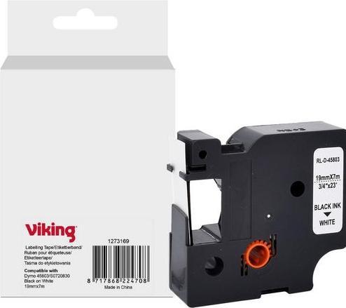 Viking BESCHRIFTUNGSBAND WS S0720830 19MM X 7M (1.90 cm, Weiss)