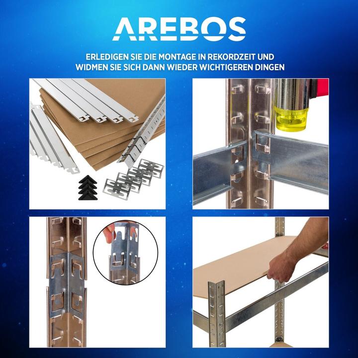 Immagine prodotto Arebos Scaffale resistente