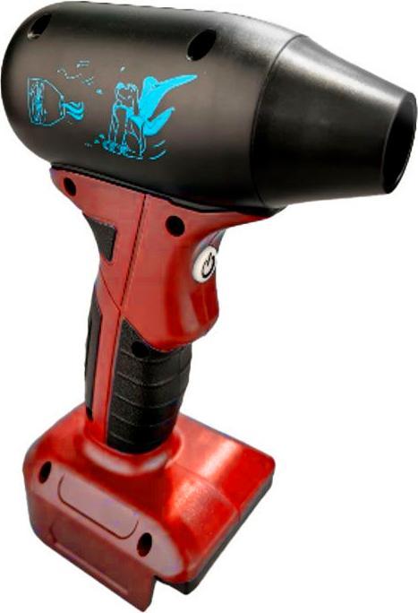 Norka Gebläse/Staubbläser kompatibel mit Worx 18V Akku (Akkubetrieb, Laubbläser)