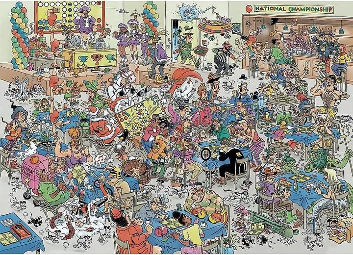 Actual product image Jan van Haasteren Ludo Battle (1000 pieces)