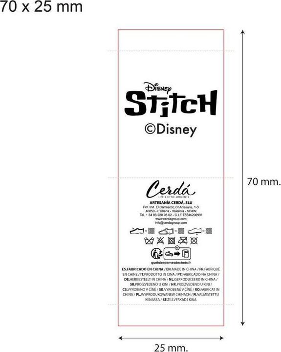 Image du produit Stitch Hausschuhe Blau (30)