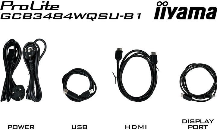Image du produit iiyama GCB3484WQSU-B1 (3440 x 1440 pixels, 34")