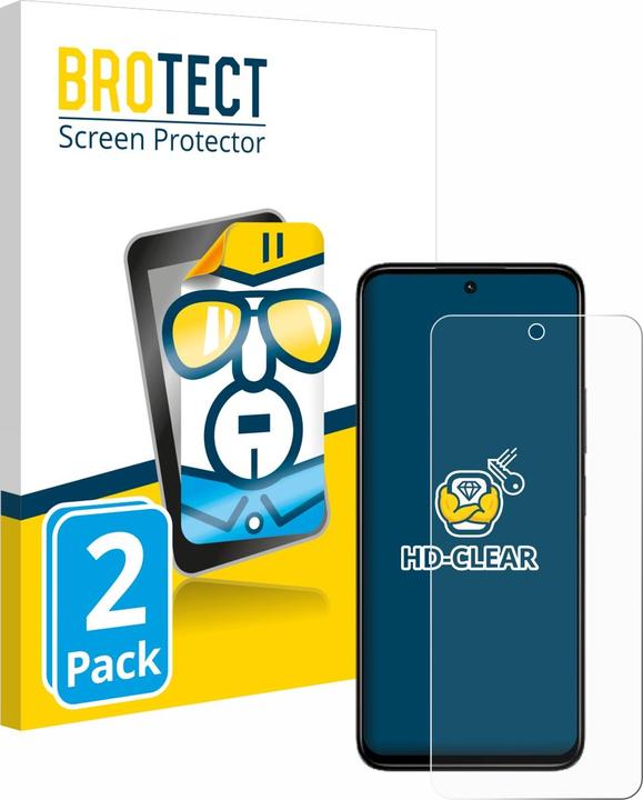 Actual product image BROTECT Screen Protector Clear (2 pcs., Xiaomi Redmi 13)