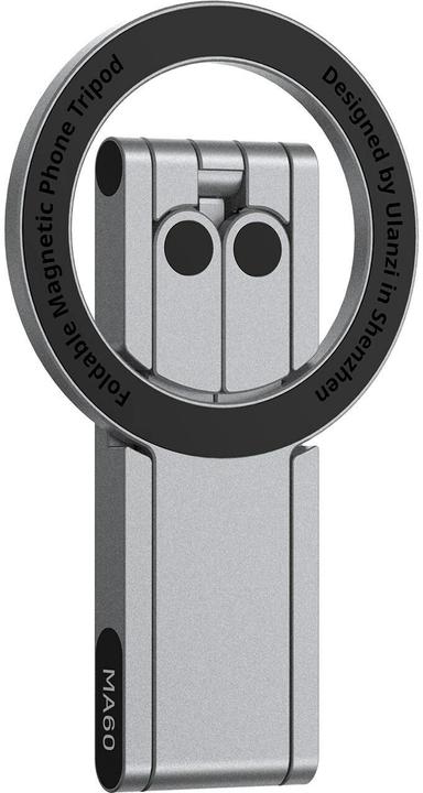 Immagine prodotto Ulanzi MA60 Mini MagSafe-Tripod Foldable - Silver (Metallo)