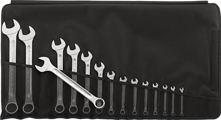 Stahlwille Ring-Maulschlüssel-Satz 15teil (32 mm, 19 mm, 6 mm, 12 mm, 24 mm, 22 mm, 10 mm, 27 mm, 7 mm, 17 mm, 11 mm, 30 mm, 8 mm, 9 mm, 13 mm)