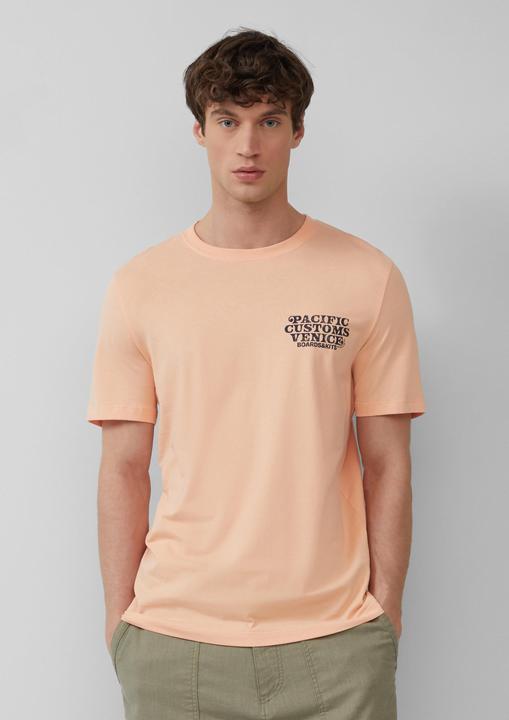 Produktbild S.Oliver T-Shirt Baumwoll-T-Shirt mit Crewneck und Artwork (XL)