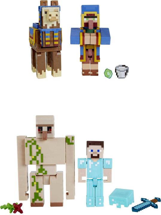 Produktbild Minecraft Core Figure 2er Pack Sortiment (Assortiert)