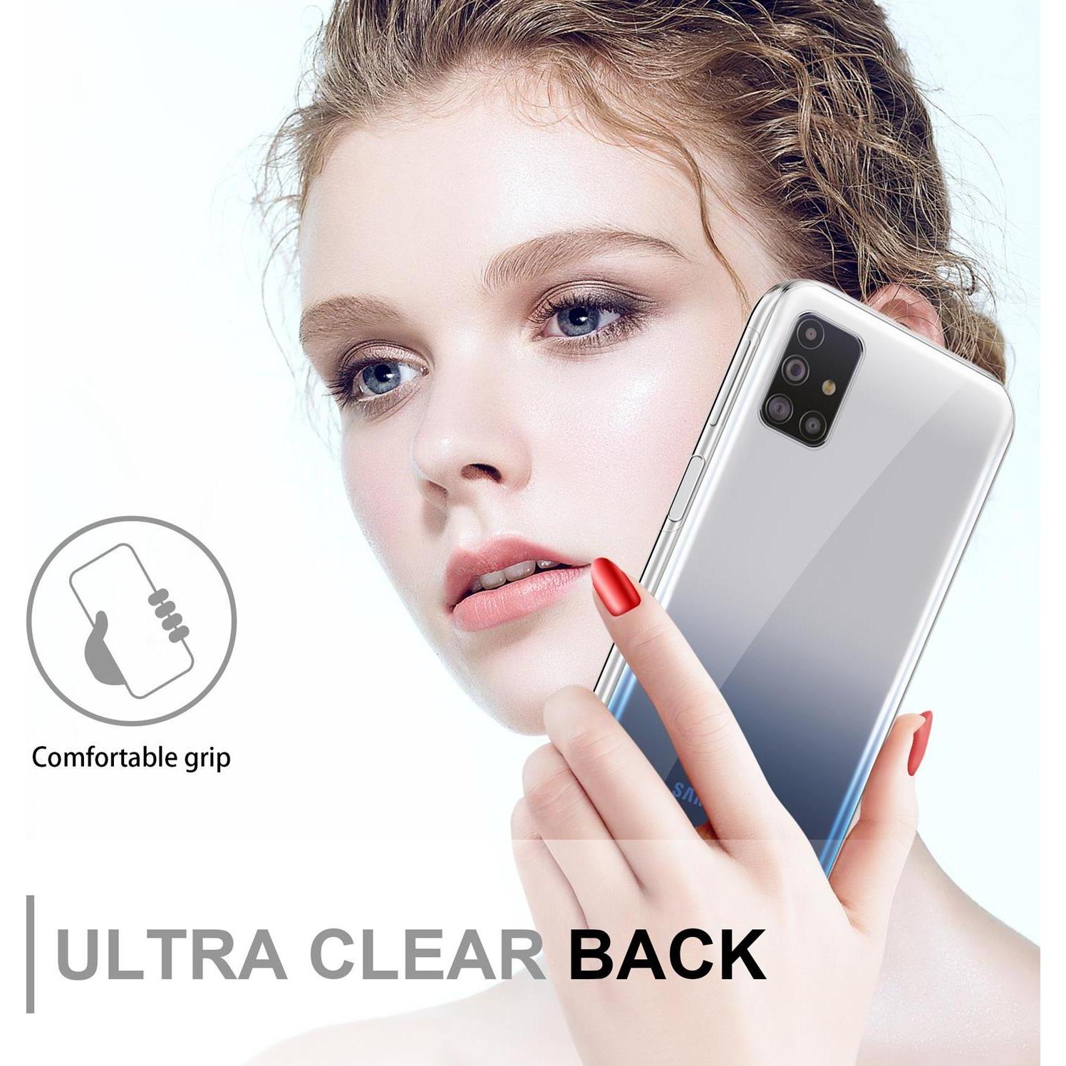 Thumbnail - Cadorabo TPU 360 Grad Case Cover (Samsung Galaxy M31s), Smartphone Hülle, Transparent