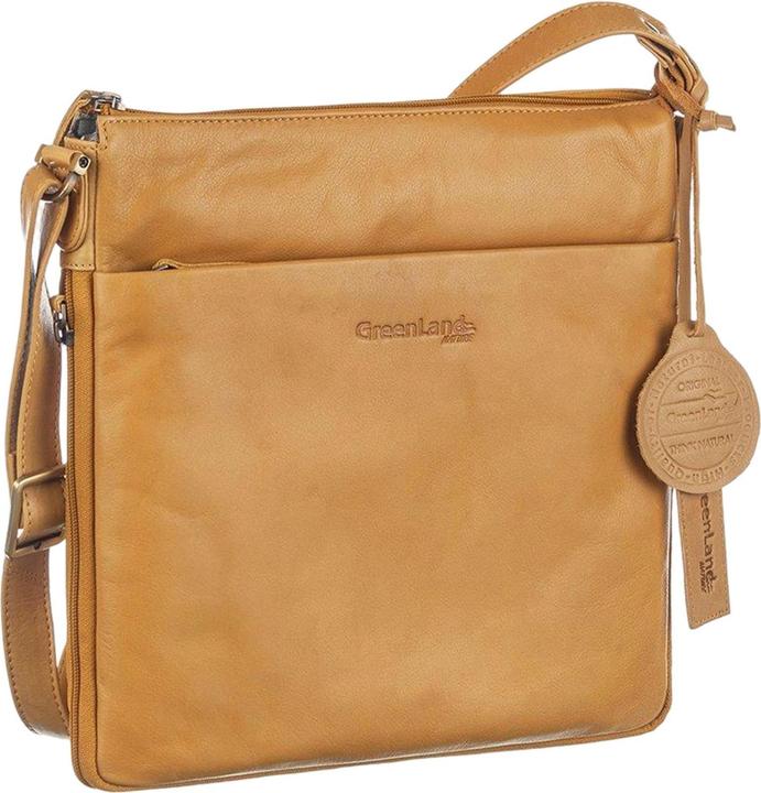 Immagine prodotto Greenland Nature Borsa a tracolla Nature in pelle 28 cm