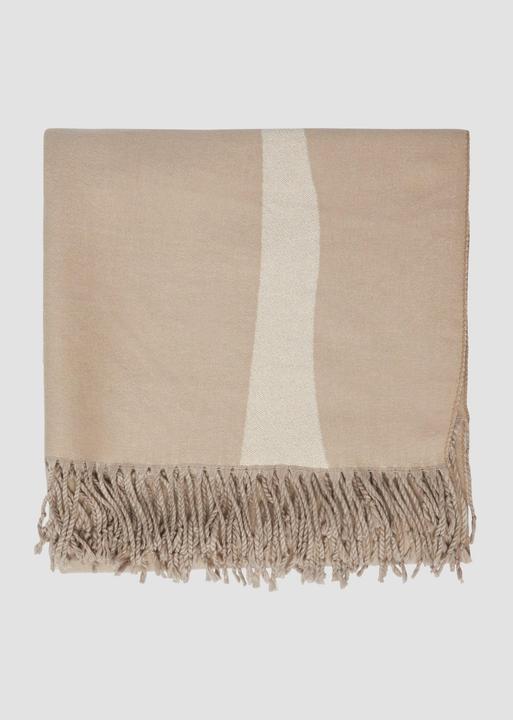 Immagine prodotto s.Oliver Tuch Gemusterter Strickschal mit Fransen