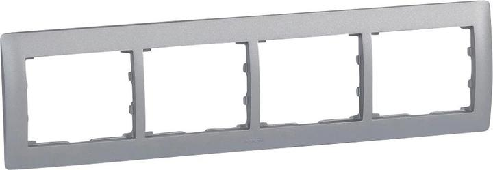 Produktbild Legrand Vierfach Sistena Life horizontaler Metallrahmen 771304