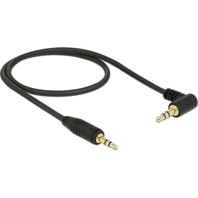 Delock Cavo jack 3,5 mm 3 pin maschio > maschio (0.50 m), Cavo audio
