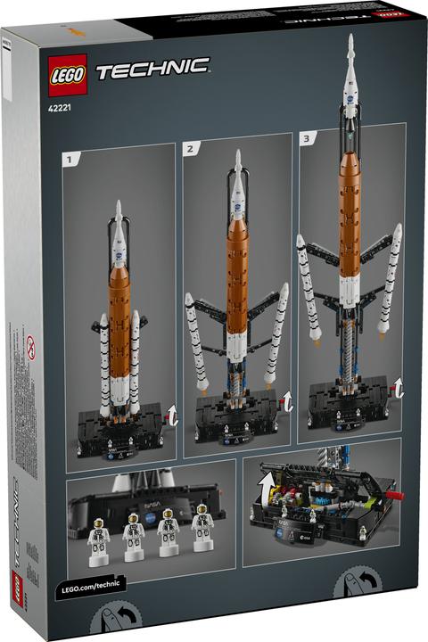 Image du produit LEGO NASA Artemis SLS-Schwerlastrakete (42221, LEGO Technic)