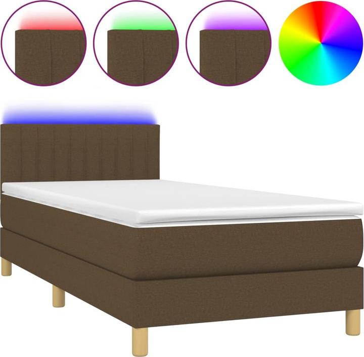 Actual product image vidaXL Boxspringbett (90 x 200 cm)
