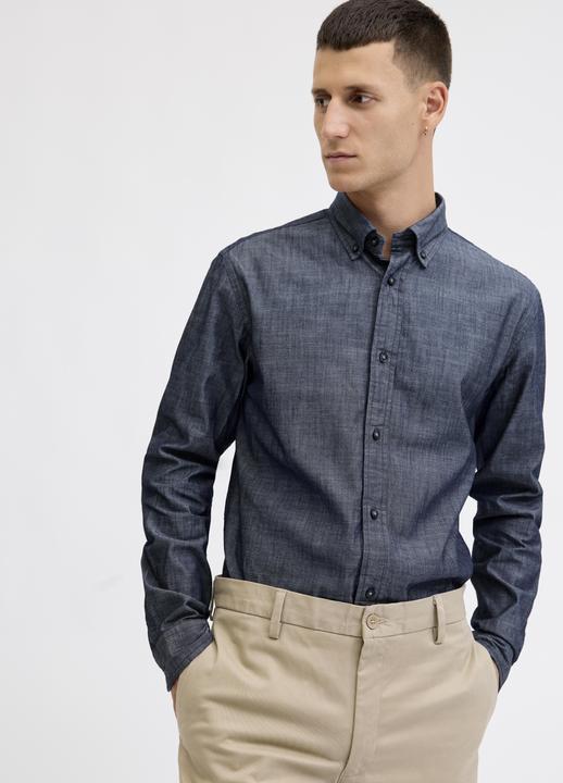 Actual product image Jack & Jones Jprblarichard Chambray L/S Shirt (XL)