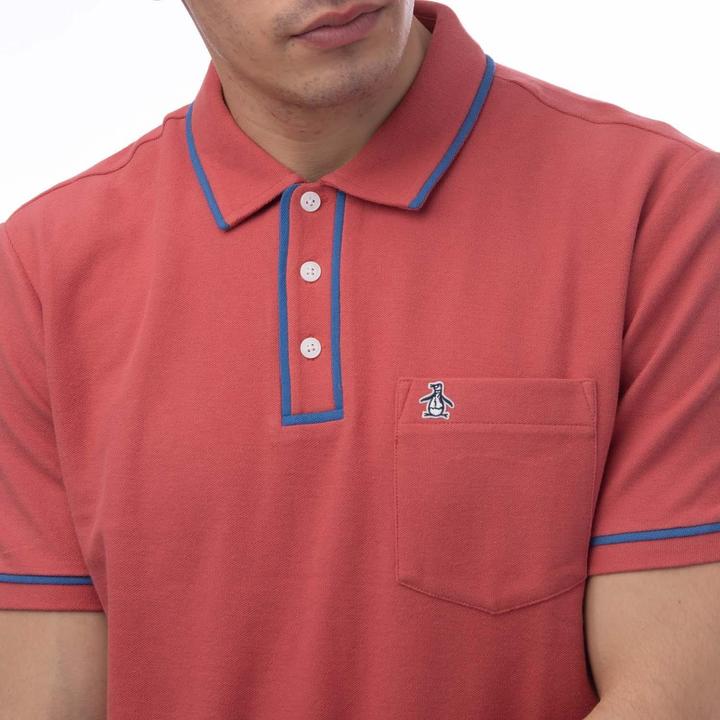 Actual product image Original Penguin Mens Earl Pique Polo Shirt (M)