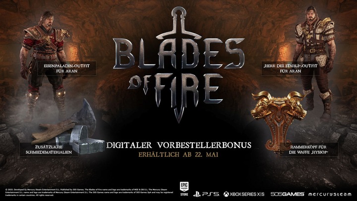 Produktbild 505 Games Blades of Fire (Xbox Series X, DE)