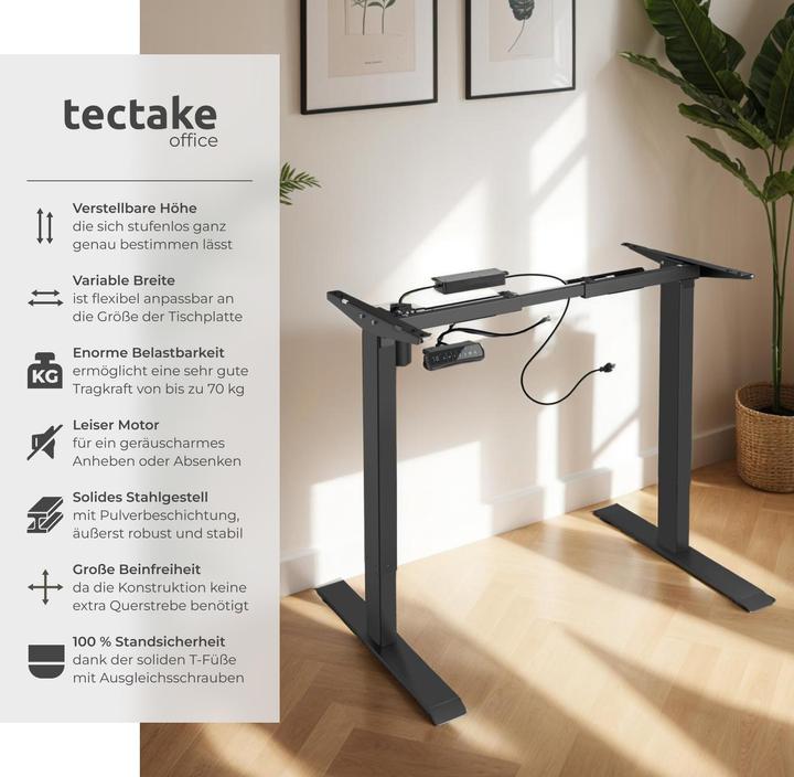 Produktbild tectake Elektrisches Tischgestell