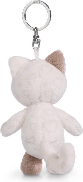 Produktbild NICI Schlüsselanhänger Love Katze 10cm weiss