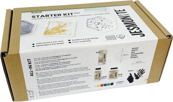 Image du produit Jesmonite Modelliermasse Bastelset Giessen Schale / Tablet