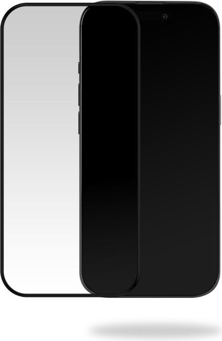 Mobilize Schwarzer Rahmen Glas (1 pz., Apple iPhone 16 Pro, Apple iPhone 17, Apple iPhone 17 Pro)