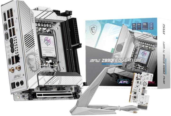 Produktbild MSI MPG Z890I EDGE TI WIFI (LGA 1851, Intel Z890, Mini-ITX)