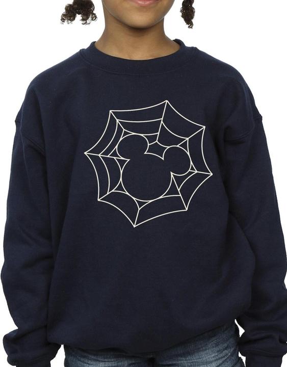 Produktbild Disney Mickey Mouse Spider Web Sweatshirt Mädchen (128)