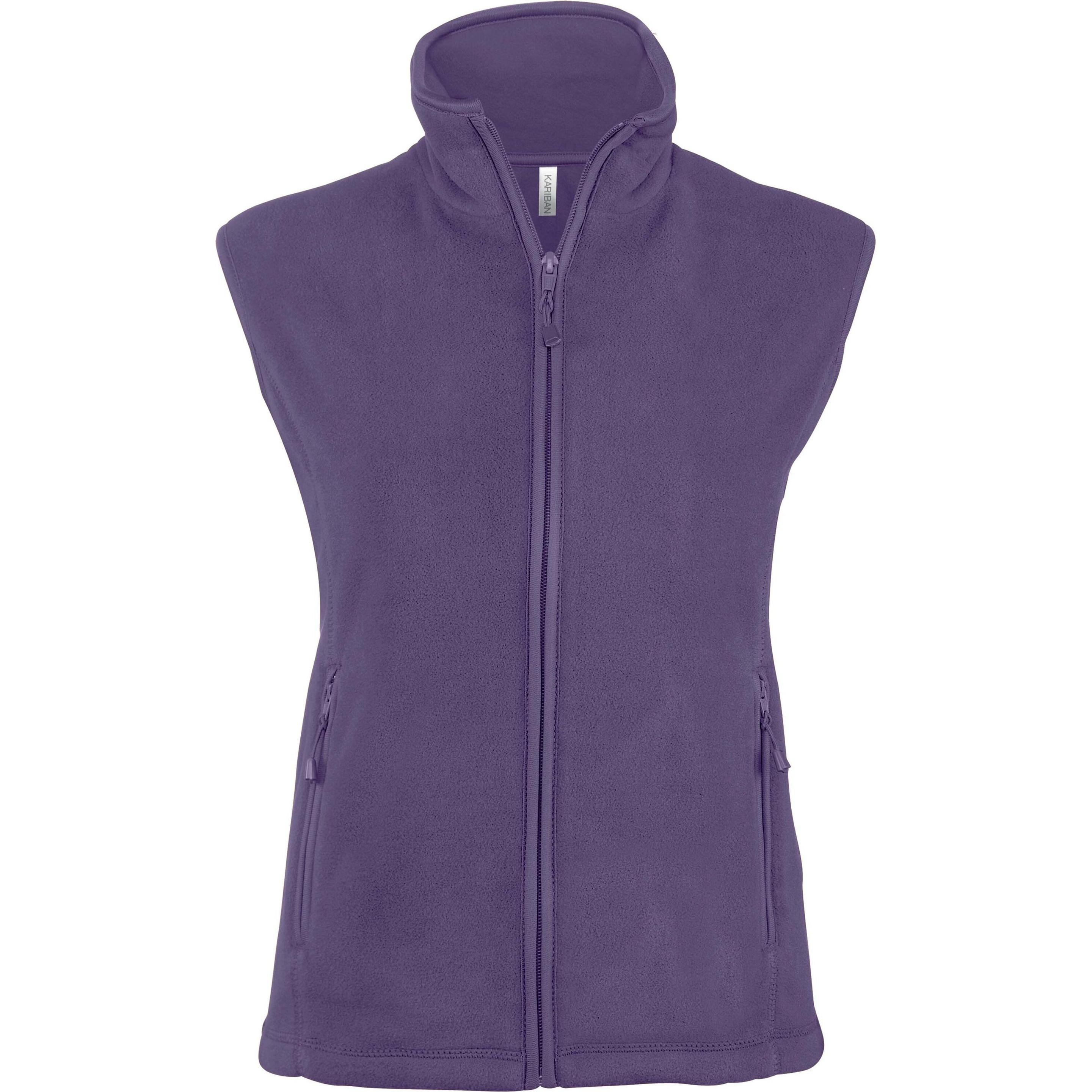Kariban, Damen, Weste, Micropolaire Mélodie, Violett, (XXL)