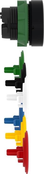 Image du produit Schneider Electric PB Head Flush 5colour Caps