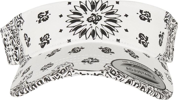 Actual product image Flexfit Visor Bandana Print (One size)