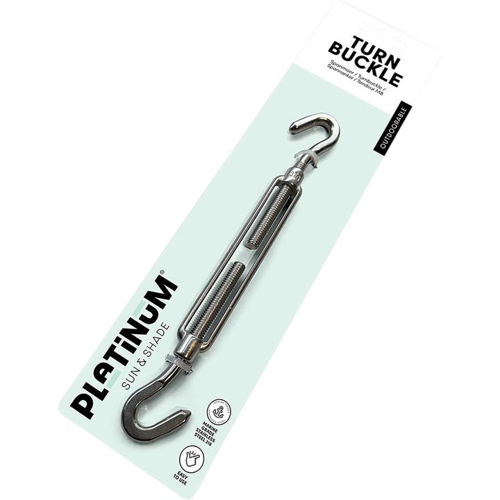 Produktbild Platinum Sun & Shade Spannmutter mit 2 Haken M8