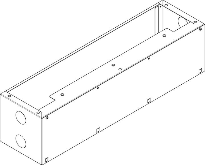 Produktbild ABN U320 Zusatz-Sockel f.SF/SP 200mm hoch 800mm breit