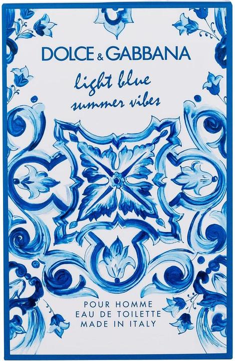 Immagine prodotto Dolce & Gabbana Vibrazioni estive azzurre (Eau de toilette, 125 ml)