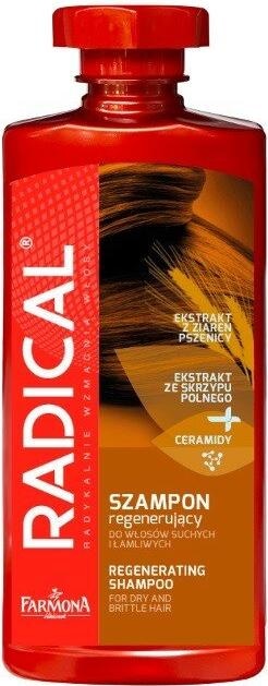Produktbild Farmona Radical Regenerating Shampoo für trockenes und sprödes Haar (400 ml, Flüssiges Shampoo)