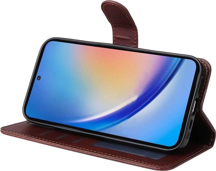 Actual product image Cover-Discount Galaxy A35 - Premium mobile phone case brown (Samsung Galaxy A35)