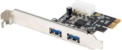Actual product image Lanberg PCE-US3-002 Interface Card/Adapter Built-in USB 3.2 Gen 1 (3.1 Gen 1)