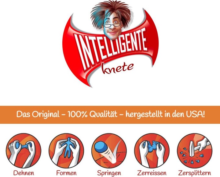 Actual product image Intelligente Knete Galaxy (glitter colours)