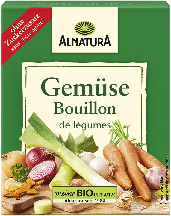 Produktbild Alnatura Bio Gemüsebouillon Würfel 66g