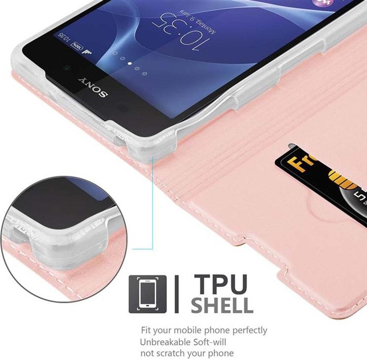 Produktbild Cadorabo Book Classy Style Cover (Sony Xperia Z2)