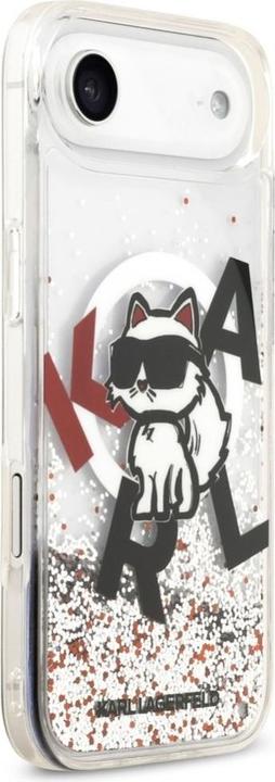 Actual product image Karl Lagerfeld - Glitter MagSafe - iPhone 17 Air - Liquid Choupette Head (Apple iPhone 17)