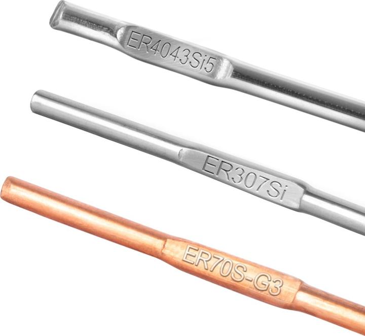 Actual product image Stahlwerk Welding rod set ER70S-G3, ER307Si, ER4043Si5 Ø 1.6 x 500 mm 1kg each