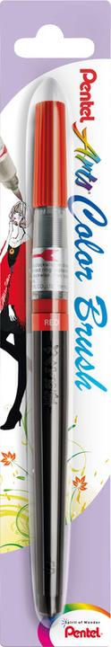 Immagine prodotto Pentel Penna a pennello Colore Pennello rosso (Rosso, 1 x)