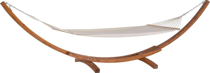 Beliani Blianis Hammock, wooden beige Treviso (150 kg)