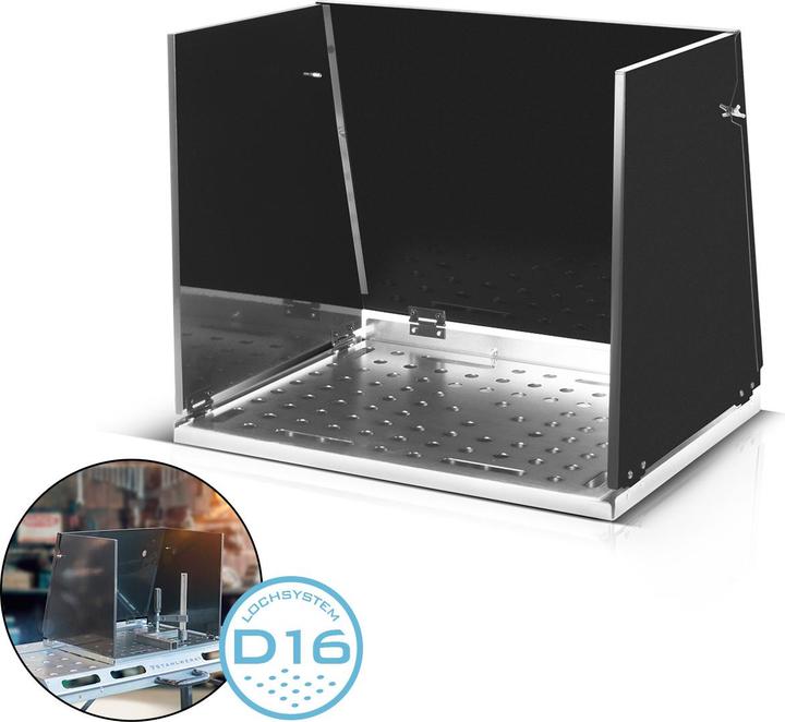 Stahlwerk Schweisstisch-Aufsatz SA-500 ST 500 x 400 mm mobile Schweisskabine